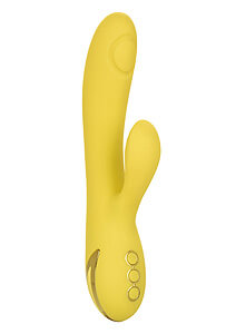 CalExotics San Diego Seduction (Yellow), vibrátor s pulzáciou