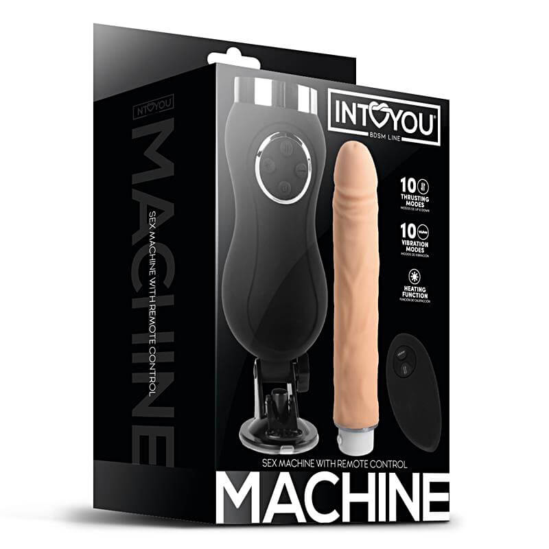 INTOYOU Sex Machine Vibration+Thrust+Heat, nadupaný šukací stroj