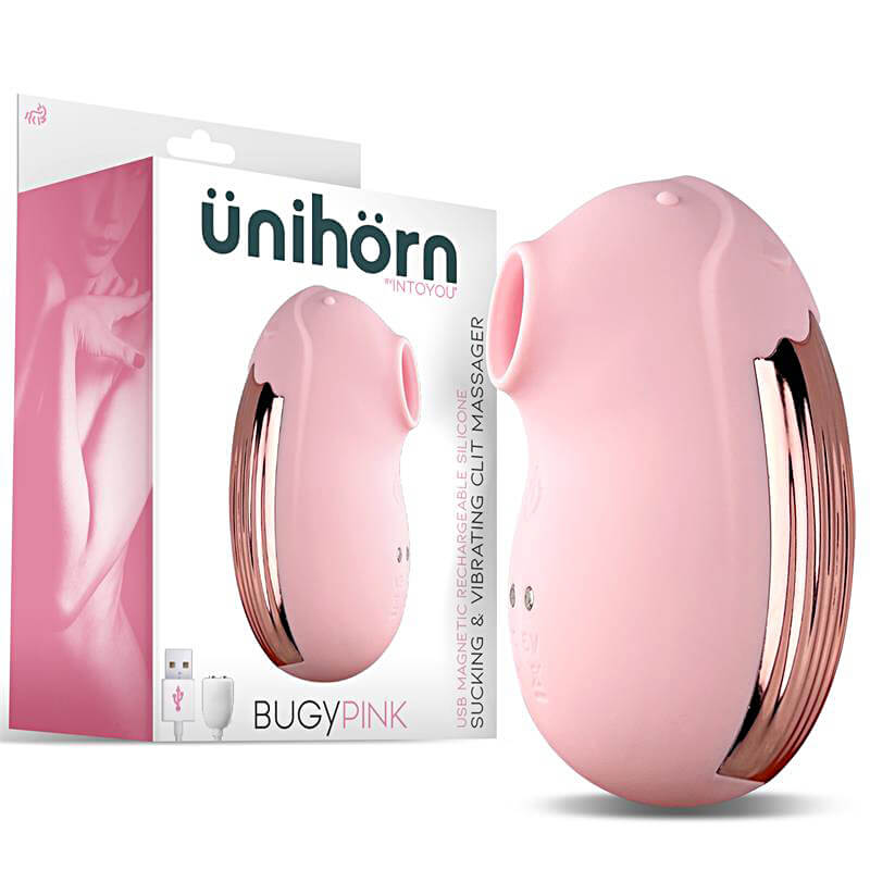 UNIHORN Bugypink, podtlakový stimulátor klitorisu
