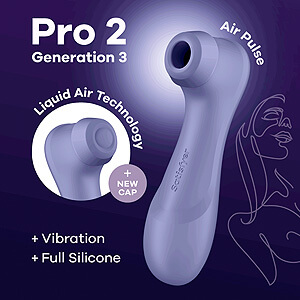 Satisfyer Pro 2 Generation 3 (Lilac), Liquid Air vibrátor