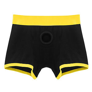 Lovetoy Horny Strapon Shorts, unisex boxerky s otvorom na strapon