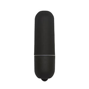 Moove Vibrating Bullet (Black), mini vibrátor na batérie