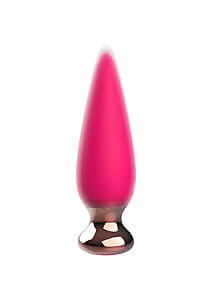 ToyJoy The Charming Buttplug (Fuchsia), vibračný análny kolík