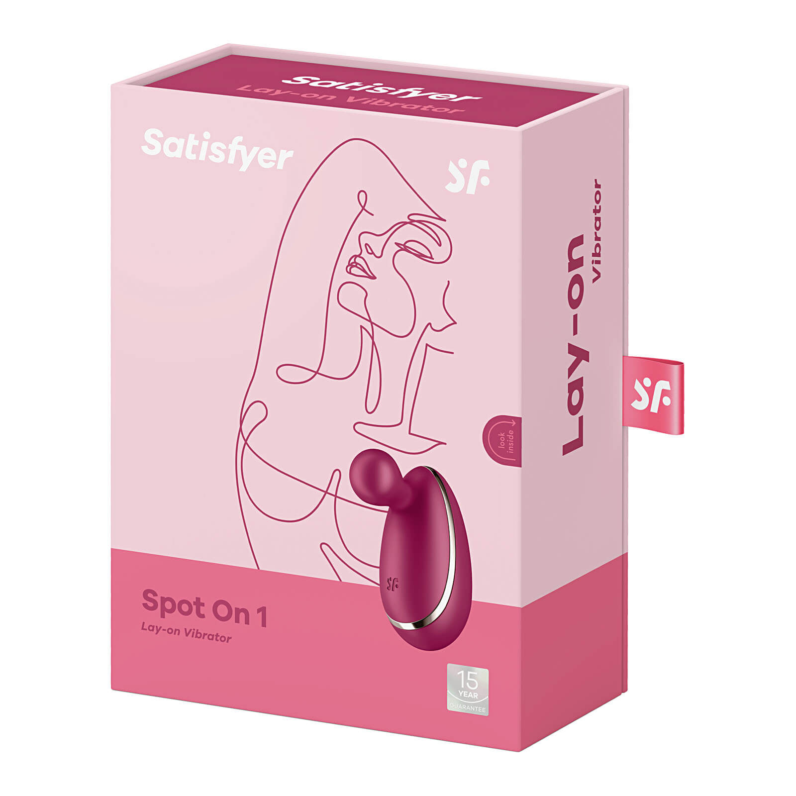 Satisfyer Spot On 1 (Berry), prikladací vibrátor na klitoris