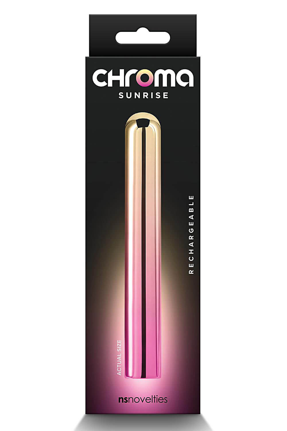CHROMA Sunrise (Large), klasický vibrátor ružový