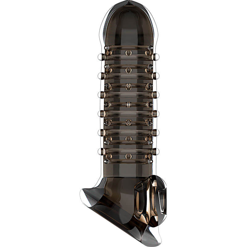 VirilXL Penis Extender V15 (Black), návlek na penis a semenníky