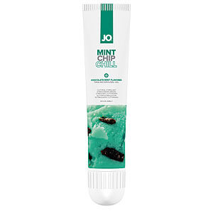 JO Flavored Arousal Gel Mint Chip Chill (10 ml), gél na stimuláciu klitorisu