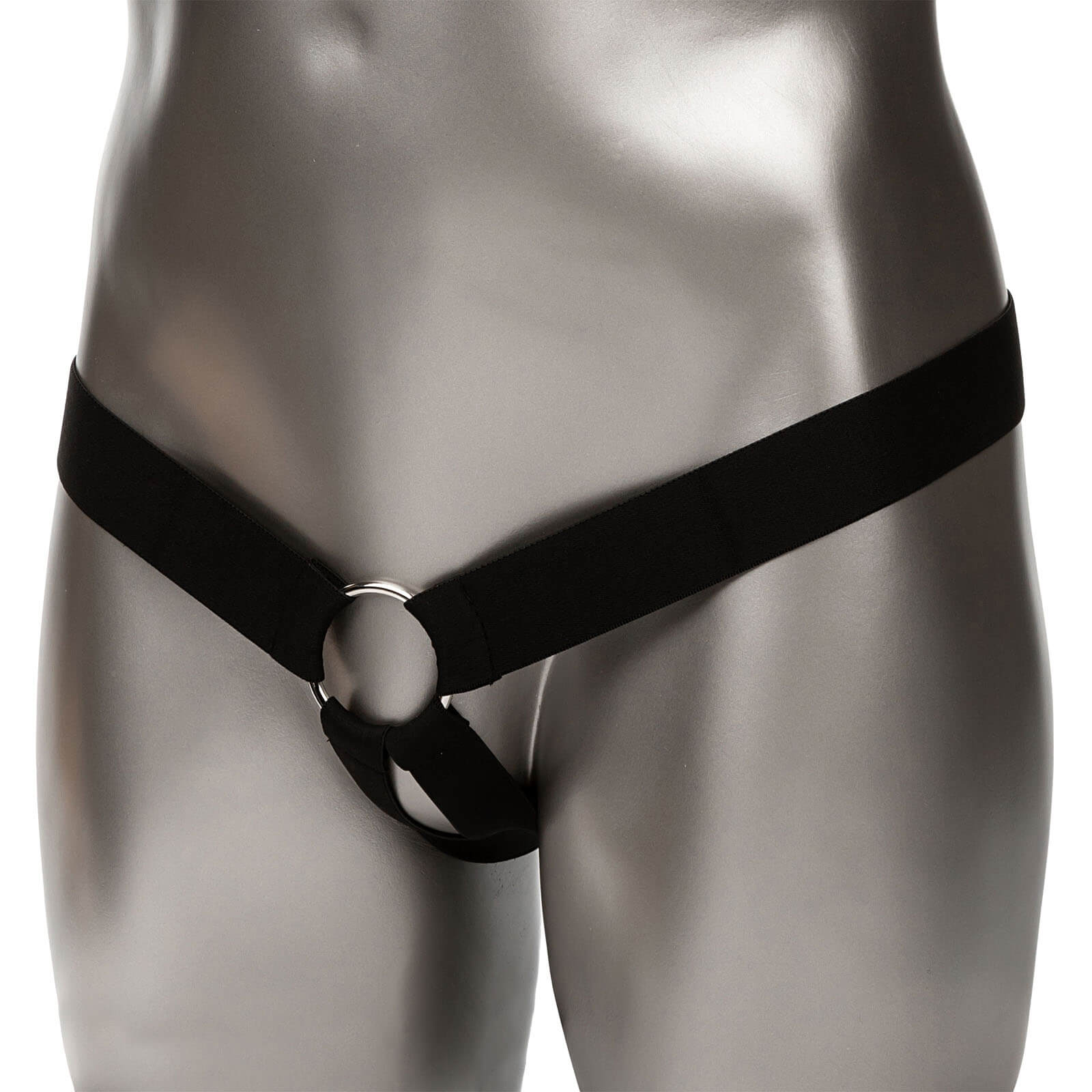 CalExotics Maxx Lifelike Extension with Harness (Brown), dutý strap-on penis