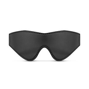 Bedroom Fantasies Faux Leather Blindfold, maska na oči