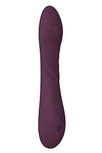 Dream Toys Essentials Tapping Power Vibe (Purple), pulzujúci vibrátor