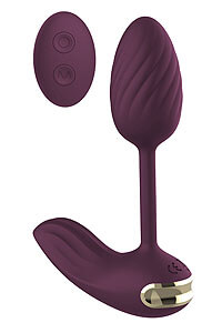 Dream Toys Essentials Wearable Egg Vibe (Purple), vaginálne vajíčko