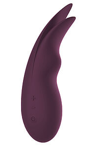 Dream Toys Essentials Fluttering Stimulator (Purple), pulzujúci vibrátor