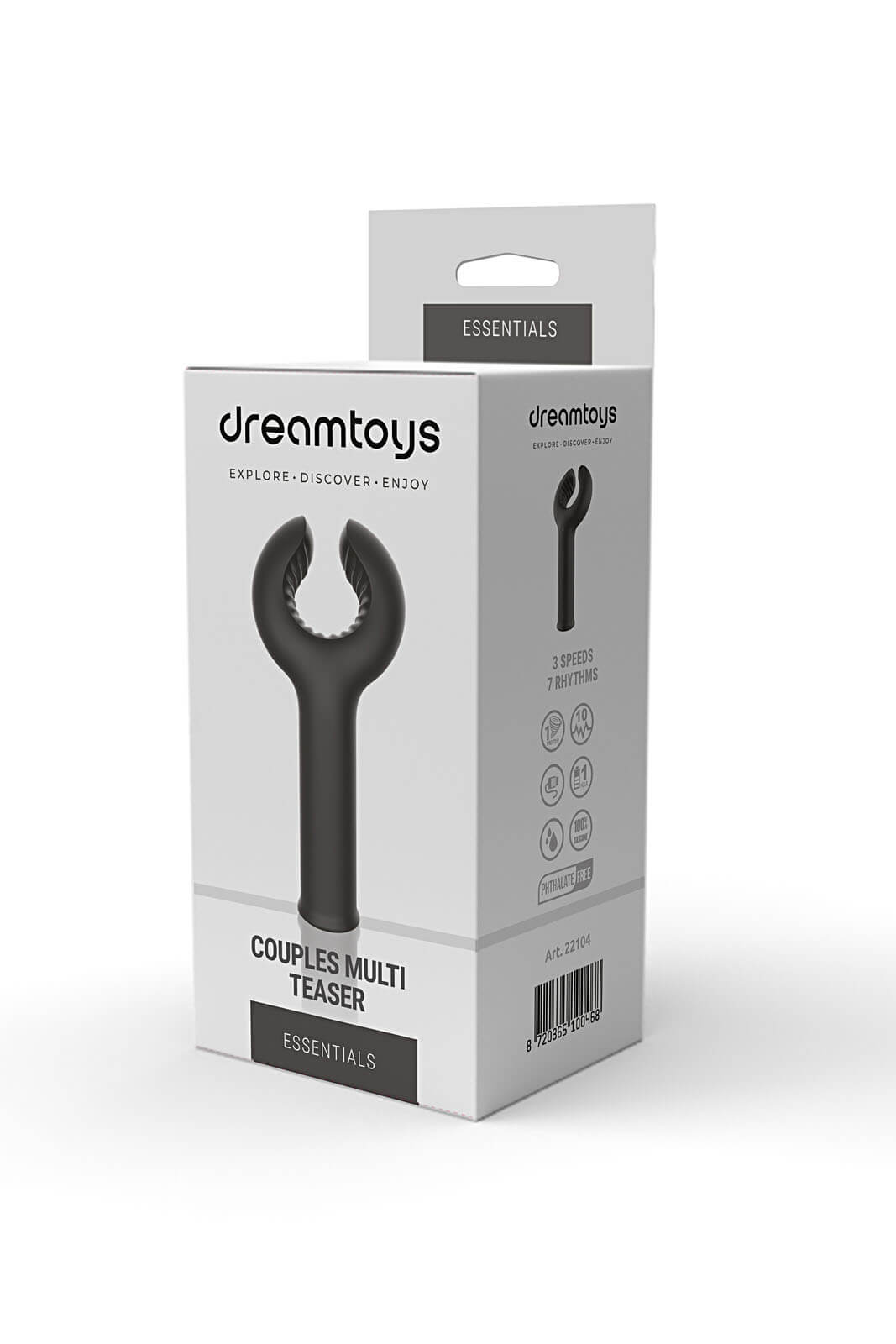 Dream Toys Essentials Couples Multi Teaser, vibrátor pre páry