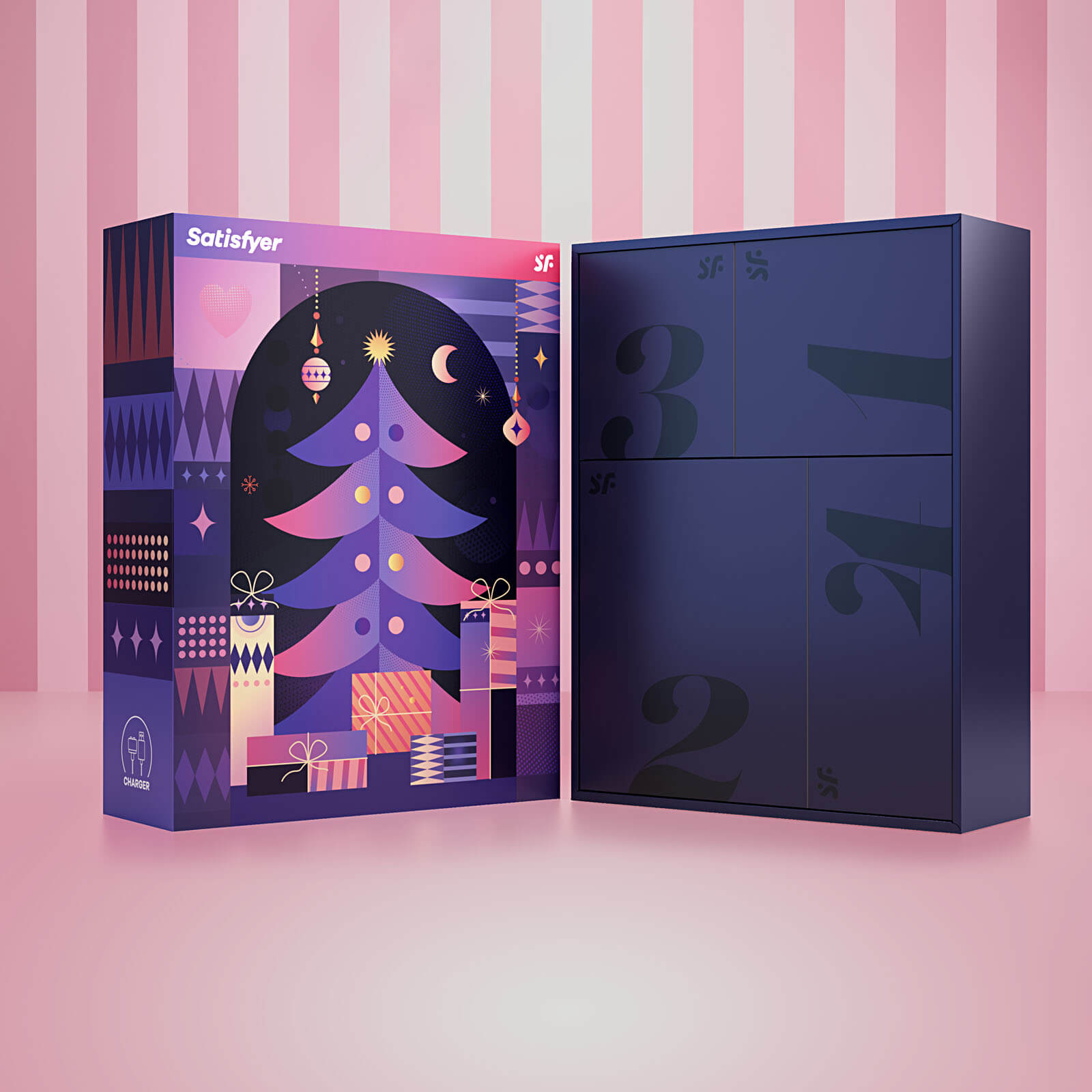 Satisfyer Christmas Box (edícia 2023), mini darčekové balenie