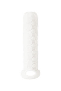 Lola Games Homme Long 9-12 cm (White), návlek na penis