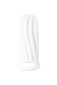 Lola Games Homme Wide 9-12 cm (White), návlek na penis