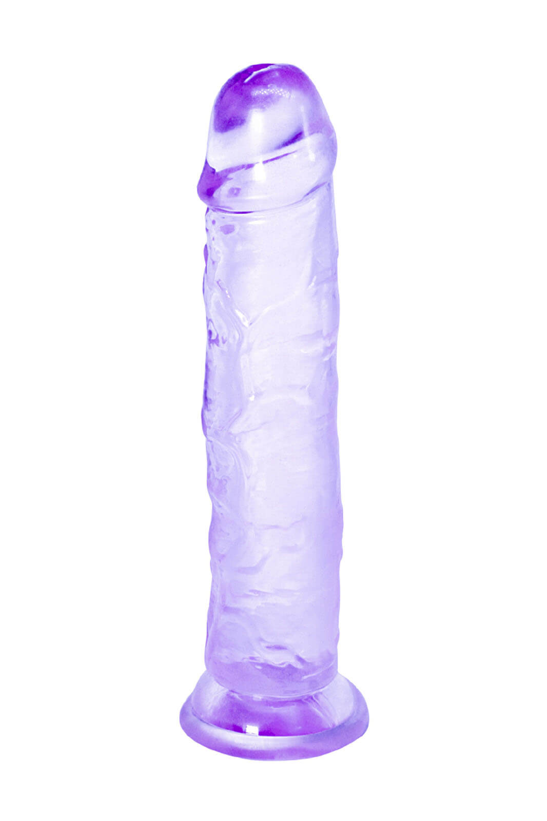 Intergalactic Distortion (Purple), sexy priehľadné dildo