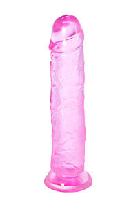 Intergalactic Distortion (Pink), sexy priehľadné dildo