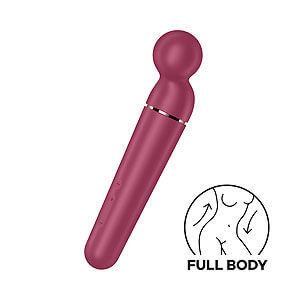 Satisfyer Planet Wand-er (Berry), luxusná masážna hlavica