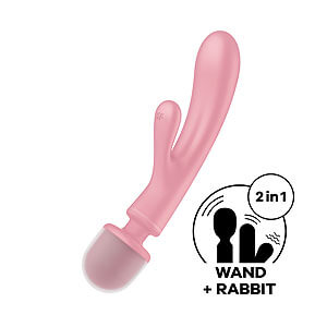 Satisfyer Triple Lover (Pink), skvelý multi vibrátor