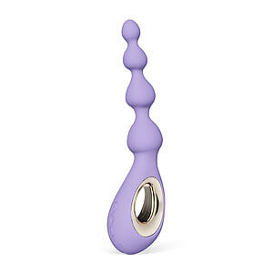 LELO Soraya Beads (Violet Dusk), análne vibračné korálky