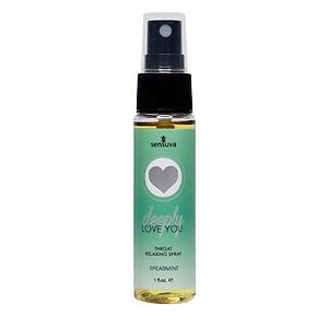 Sensuva Deeply Love You Spearmint (30 ml), sprej na uvoľnenie krku