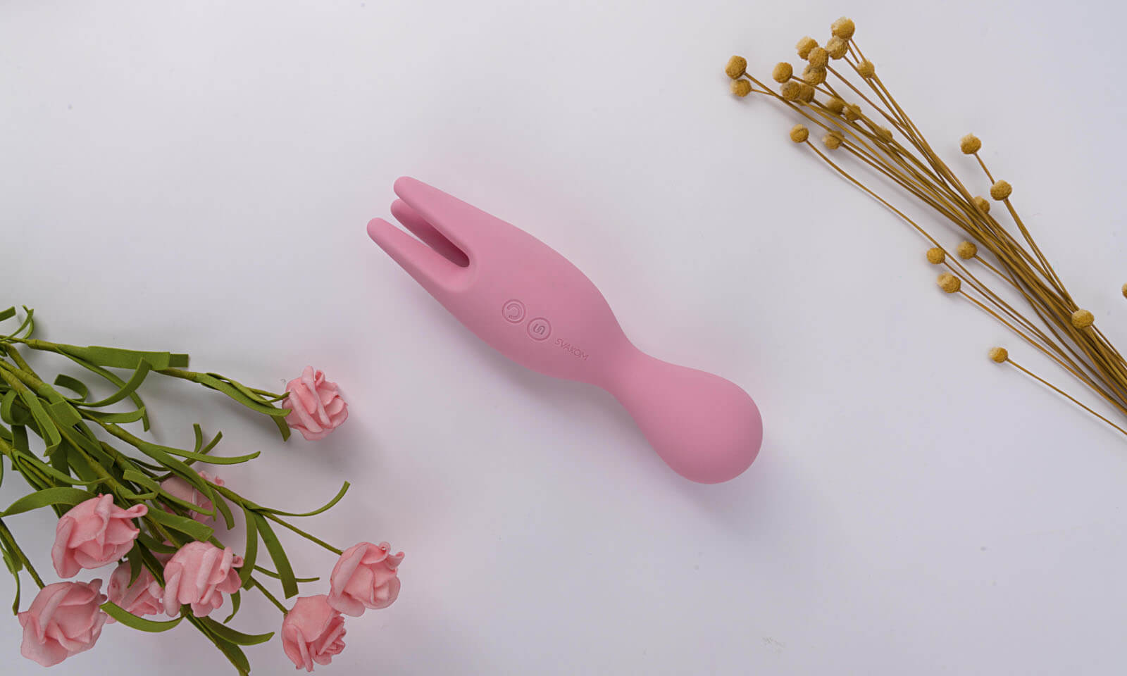 Svakom Nymph Vibrator (Pink), jedinečný vibrátor na klitoris
