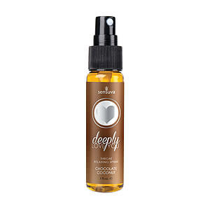 Sensuva Deeply Love You Chocolate Coconut (30 ml), sprej na uvoľnenie krku