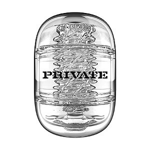 Private Clear Shot Pussy & Mouth, priehľadný mini masturbátor