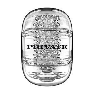 Private Clear Shot Pussy & Mouth, priehľadný mini masturbátor
