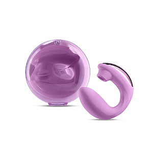 NS Novelties Desire Euphoria (Pink), dvojitý vibrátor a pulzátor