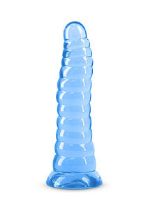 NS Novelties Fantasia Nymph (Blue), priehľadné dildo s prísavkou