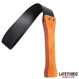 LateToBed Flexible Paddle Wood (51 cm), plácačka na zadok s drevenou rukoväťou