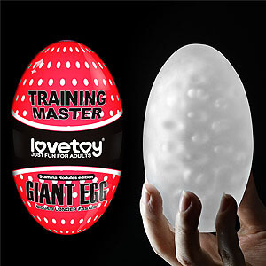 Lovetoy Giant Egg (Stamina Nodules), mužský masturbátor