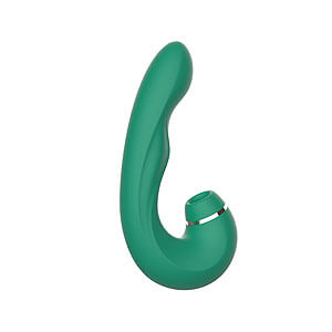 Kissen Siren (Green), multi vibrátor na klitoris a bod G