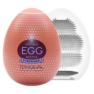 Tenga Hard Boiled Egg Misty 2, diskrétne vajíčko na masturbáciu