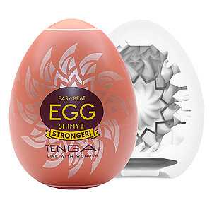 Tenga Hard Boiled Egg Shiny 2, diskrétne vajíčko na masturbáciu