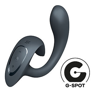 Satisfyer G for Goddess 1 (Grey), multi vibrátor pre bod G