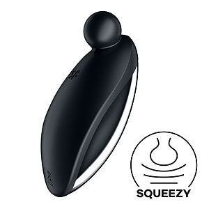 Satisfyer Spot On 2 (Black), prikladací vibrátor na klitoris