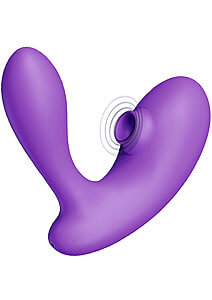 XoCoon DuoVibe 1 (Purple), vibrátor na bod G a stimulátor klitorisu