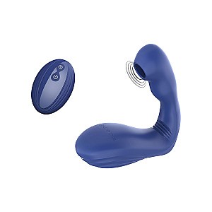 Xocoon Alpha Arouser Prostate Air Stimulator (Blue), vzdušný pulzátor na prostatu