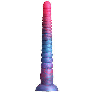 Ns Novelties Stacked 12 Inch Dildo (Pink/Blue), fantasy dildo