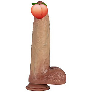 Hidden Desire Ultra Realistic Dildo Silicone 21 cm (Skin), ultra realistické dildo