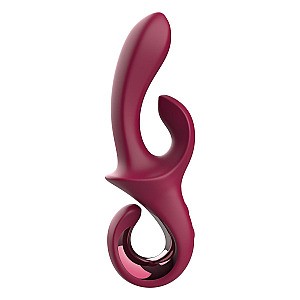 Dream Toys Glam Duo Vibrator, duálny vibrátor so stimulátorom