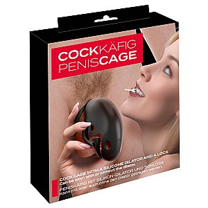 You2toys Cock Cage With Dilator, klietka cudnosti s dilatátorom