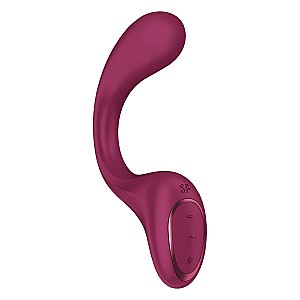 Satisfyer G For Goddess 2 (Wine Red), duálny vibrátor pre ženy