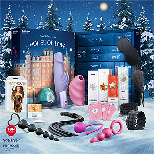 Satisfyer Deluxe Advent Calendar 2025, luxusné balenie 24 hračiek
