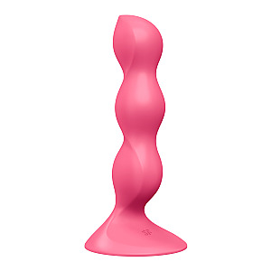 Satisfyer Triple Ball-R (Red), vážené guličkové dildo