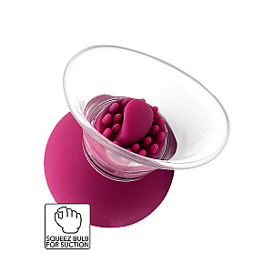 She.E.O Vibrating & Rotating Nipple & Clitoral Pump, vibračná pumpa na bradavky a klitoris