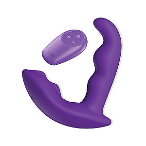 She.E.O Rotating Vibrating Anal Stimulator (Purple), rotačný análny stimulátor